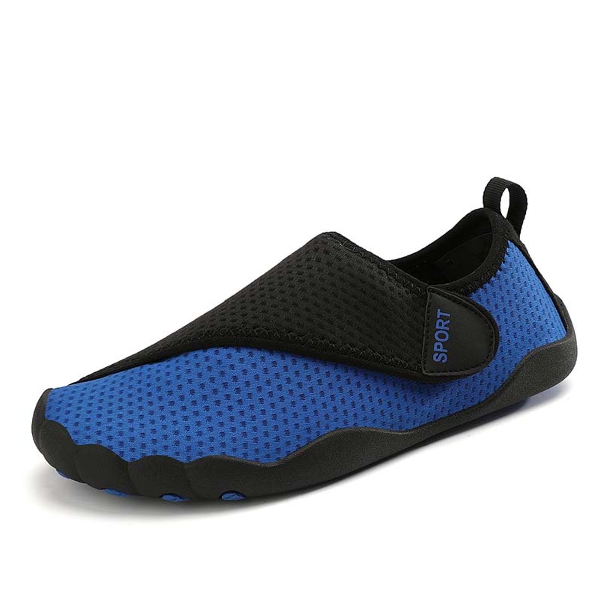 SHANDIAN - Zapatillas Agua Outdoor Hombre Secado Rapido Azul