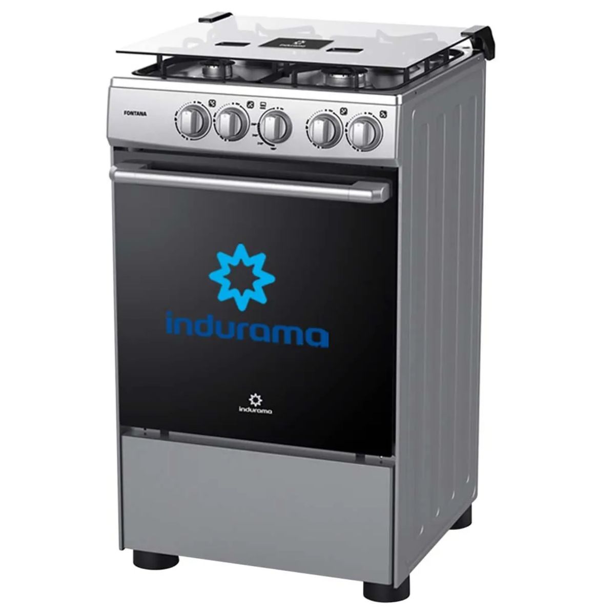 INDURAMA - COCINA INDURAMA - FONTANA GRIS 4 HORNILLAS