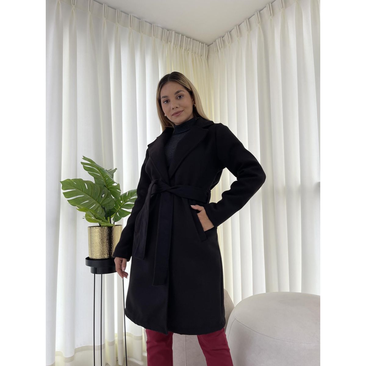 GENERICO - Saco Largo Mujer Valencia