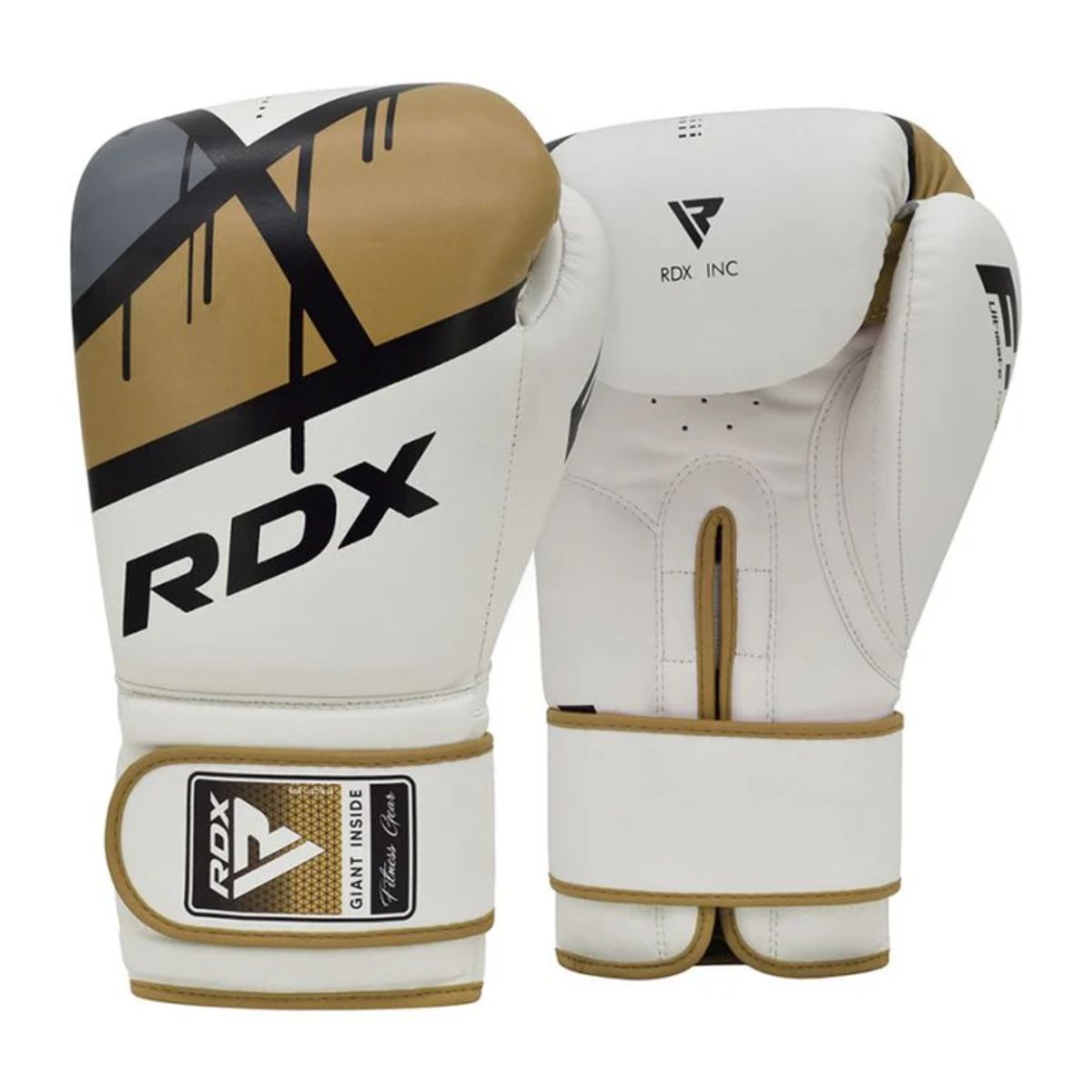 RDX - Guantes de Boxeo RDX F7 Ego White 12 Onzas