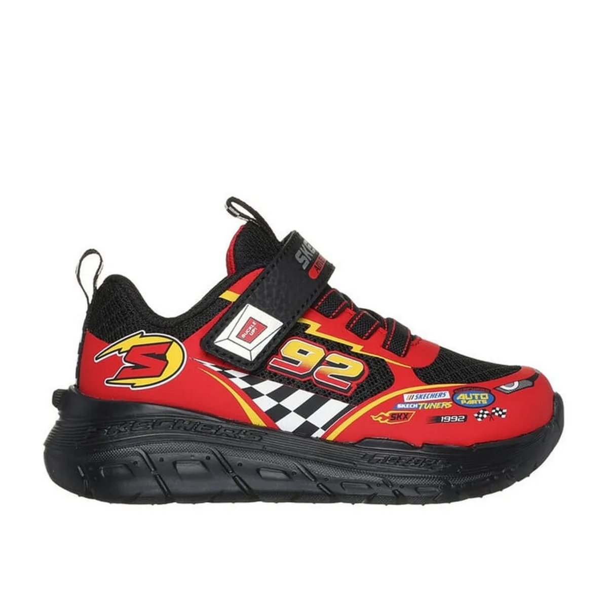 SKECHERS - Zapatilla Skechers Skech Tracks 402303N-BKRD para Niño