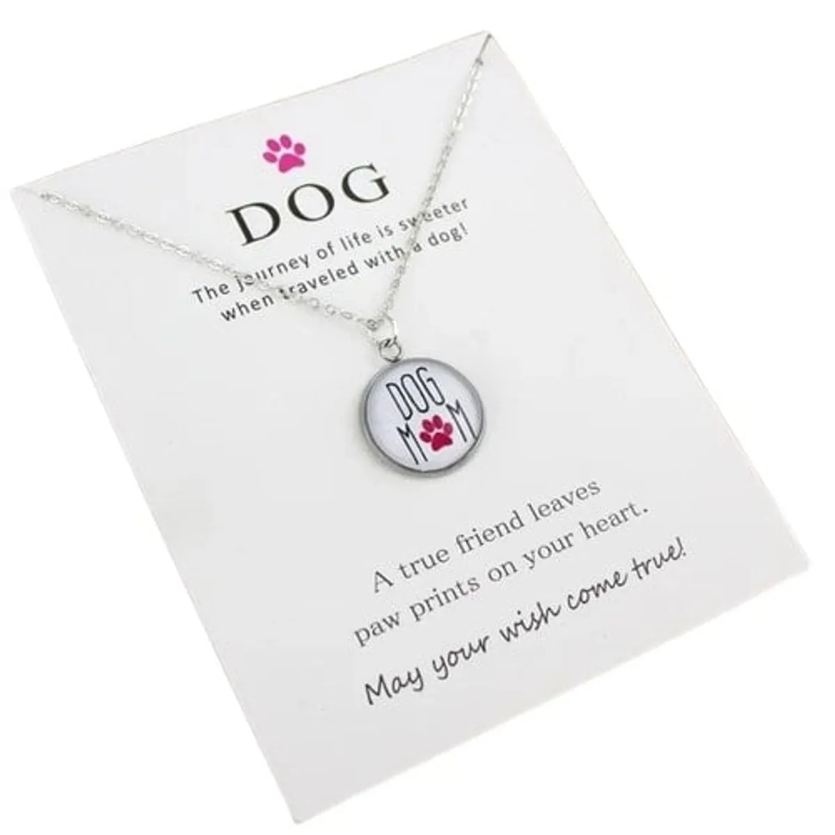 GENERICO - Collar redondo dog mom dog lover