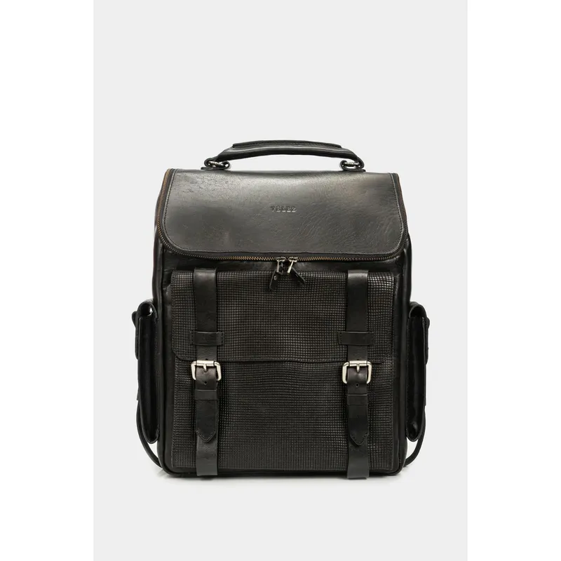 VELEZ - Vélez Morral New Archaeology Cuero Para Hombre Vintage Negro