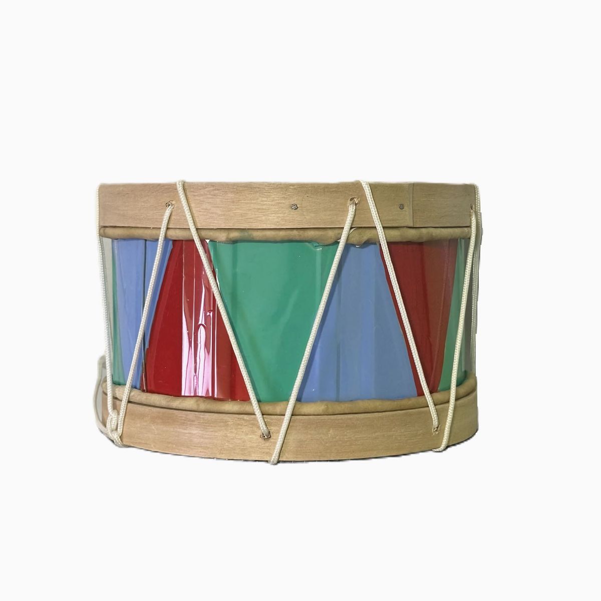 GENERICO - Tambor de Madera con baqueta Instrumento Musical