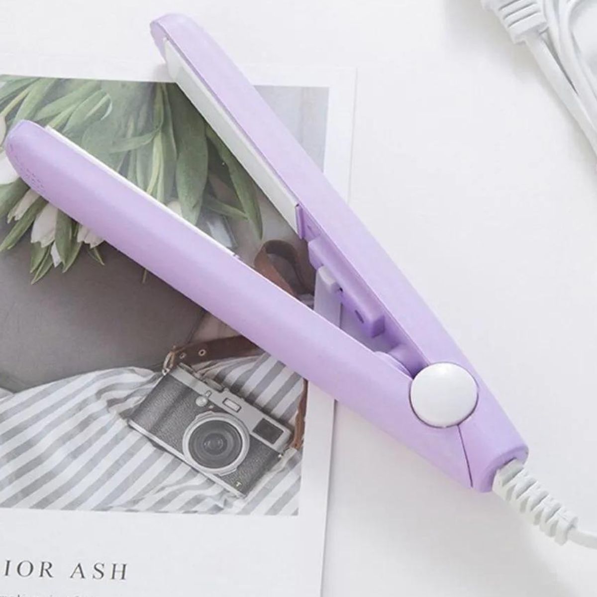 OEM - Mini Plancha de Cabello Morado