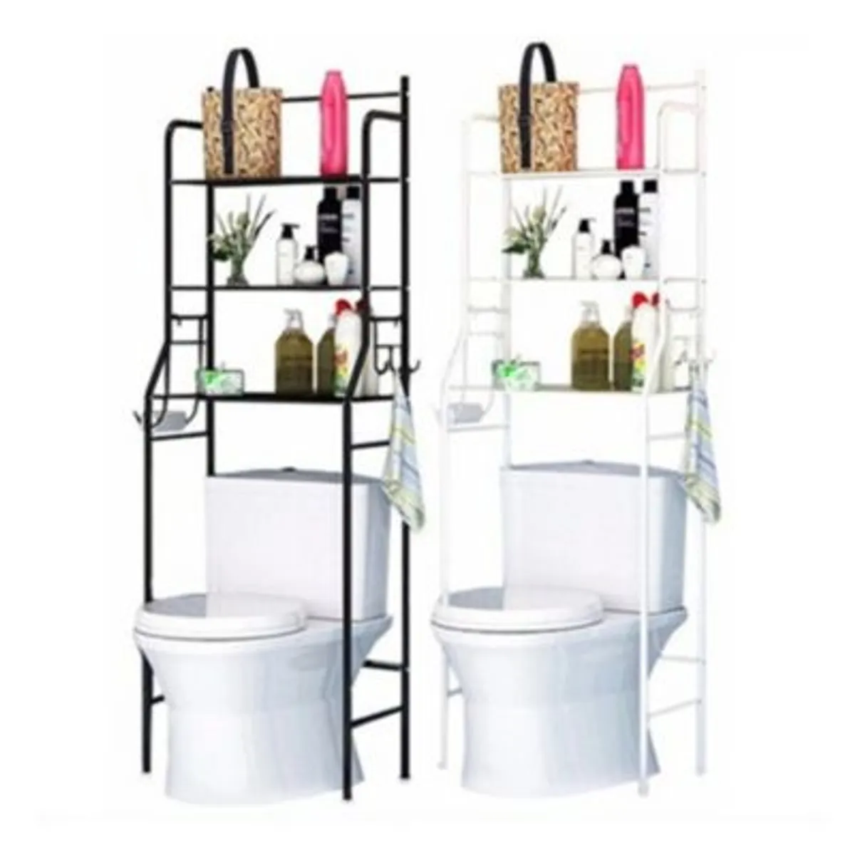 OEM - Estante Organizador de Baño Multifuncional 3 Niveles