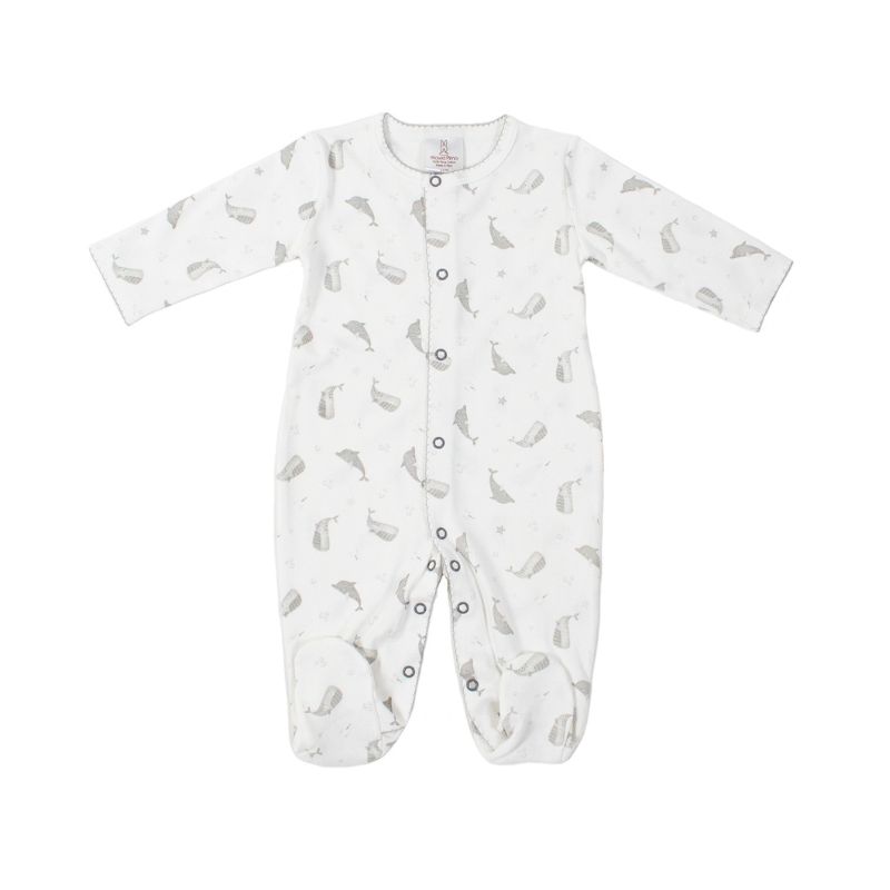 WAWA PIMA - PIJAMA  BEBÉ WHALE UNISEX WAWAPIMA 100% ALGODON PIMA