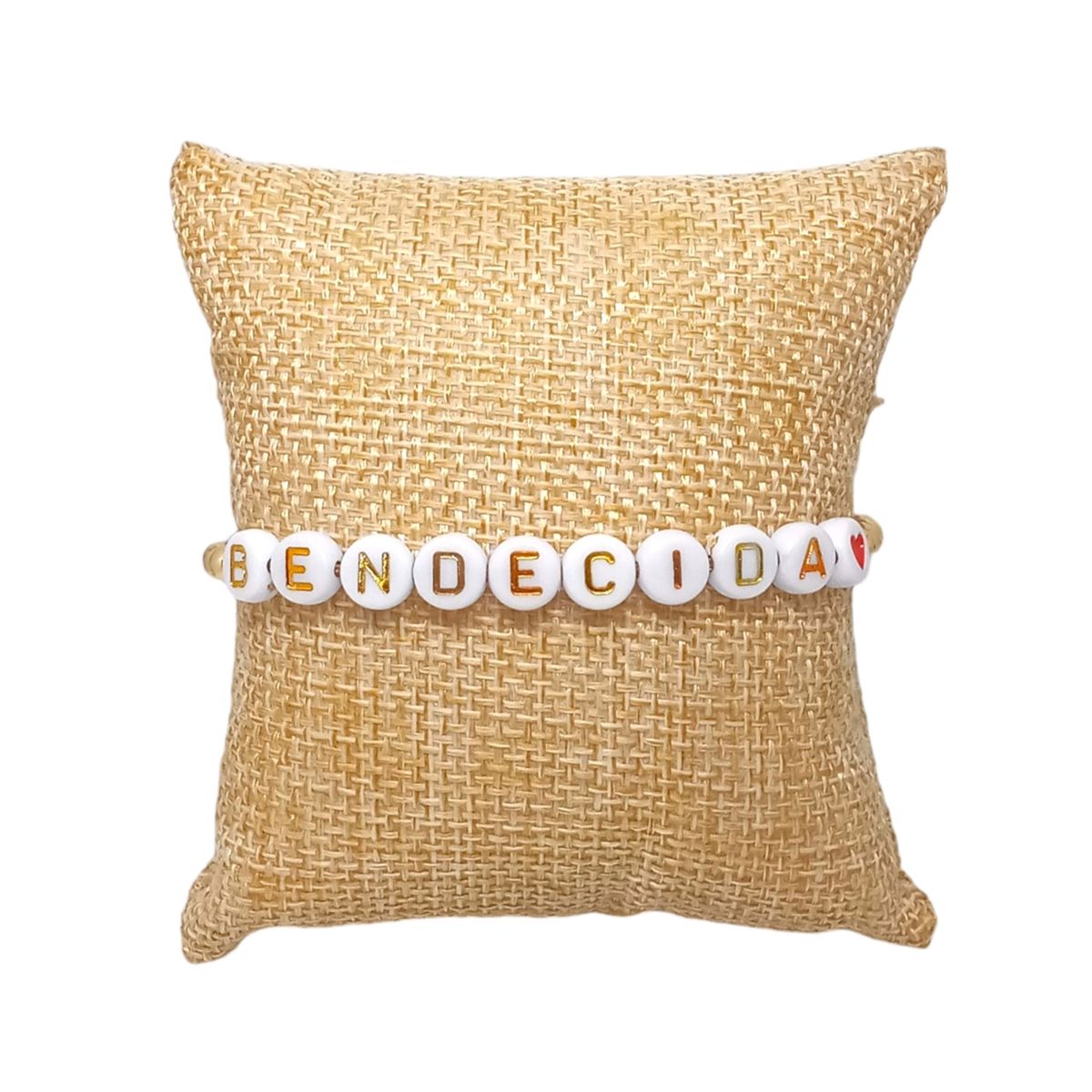 LUCYANA JOYAS Y ACCESORIOS - Pulsera para Mujer de Hilo con la Frase Bendecida - Joyas Lucyana