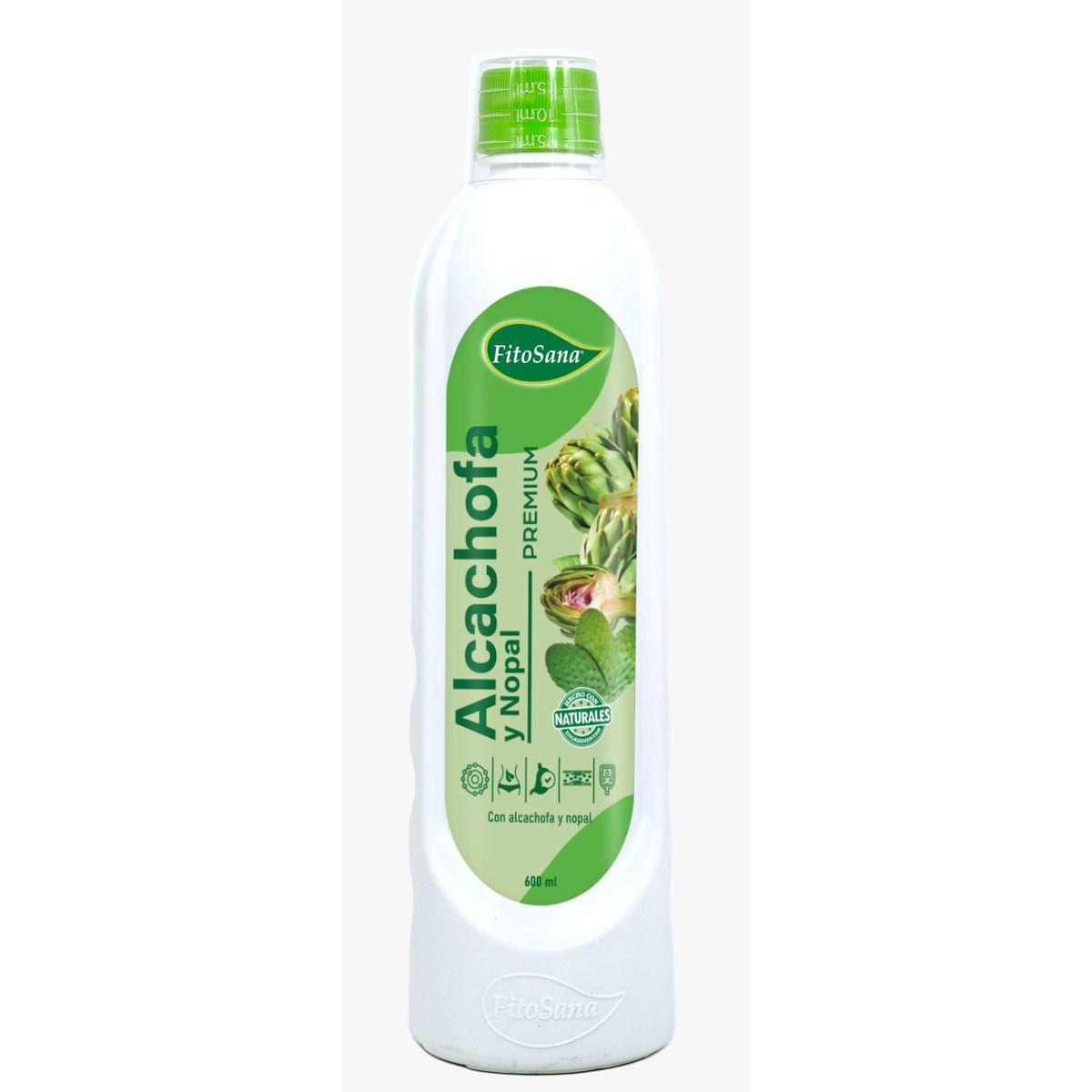 FITOSANA - ALCACHOFA Y NOPAL PREMIUM FITOSANA - BEBIDA 600ML