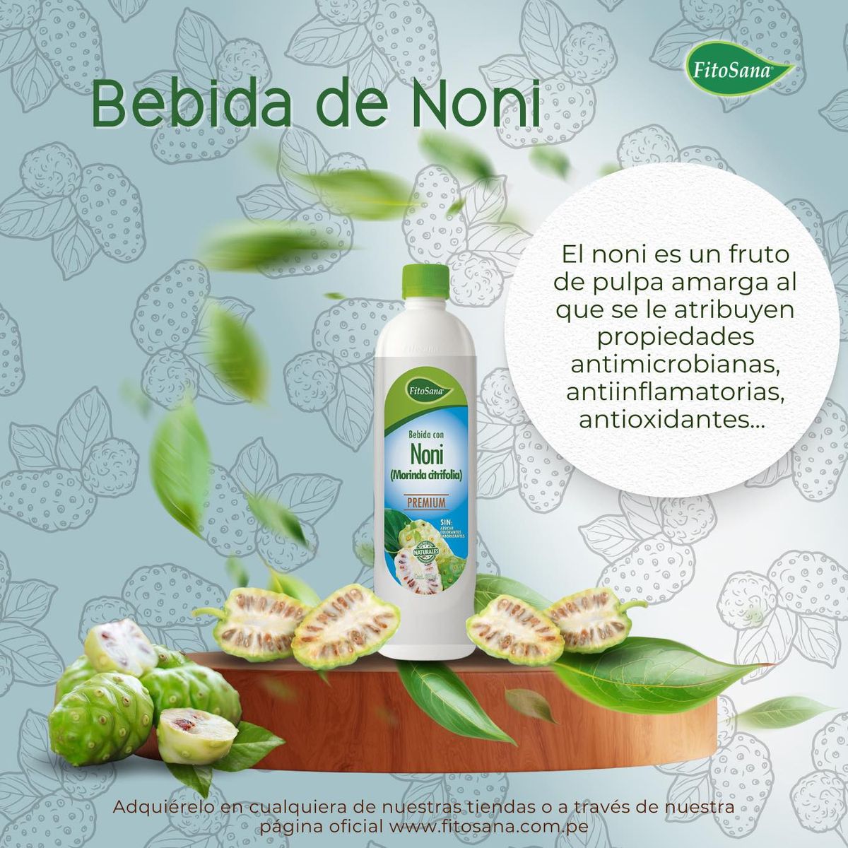 FITOSANA - NONI PREMIUM FITOSANA - BEBIDA 600ML