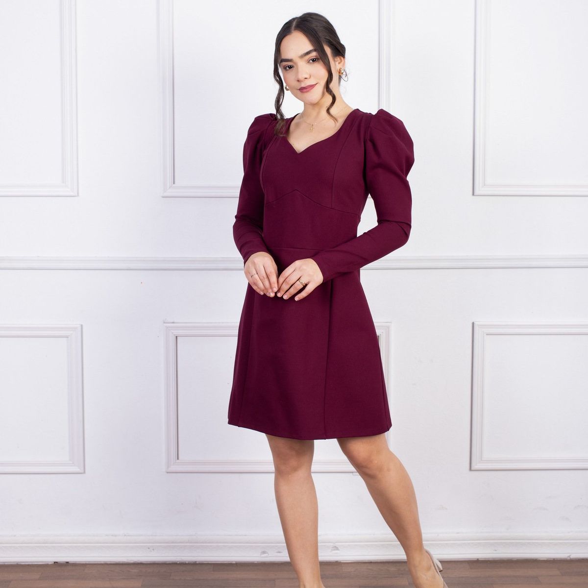 NANCY'S COLLECTION - Vestido manga larga Nancys Collection