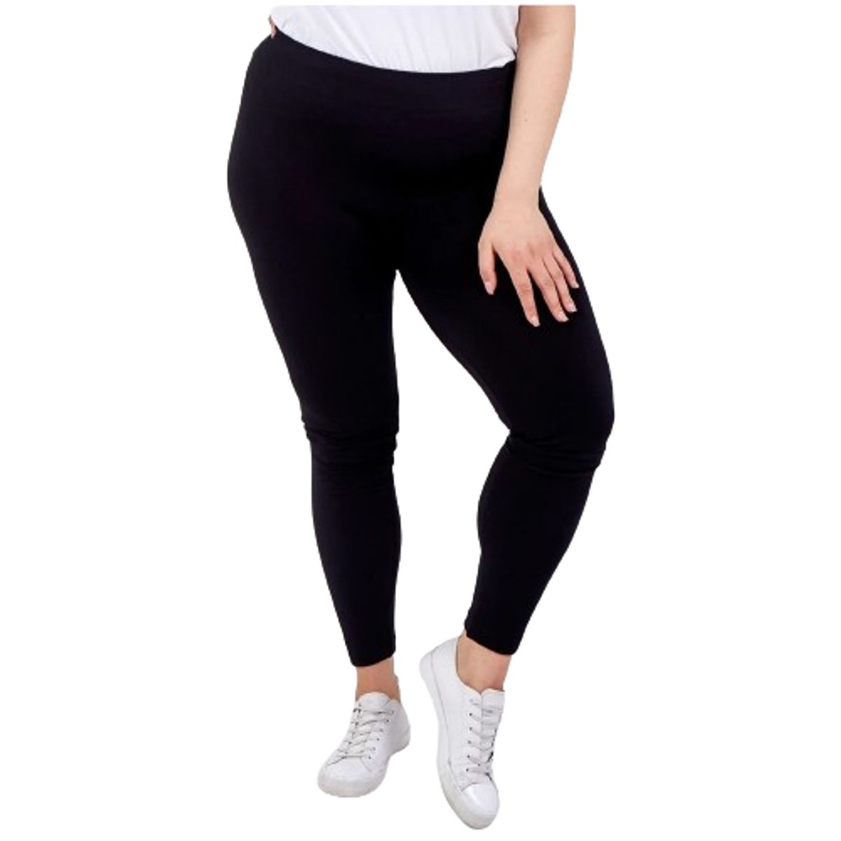 OEM - LEGGINS A LA CINTURA CALENTADOR MICROPOLAR TALLA L-XXL PLUS FRIO VIAJE