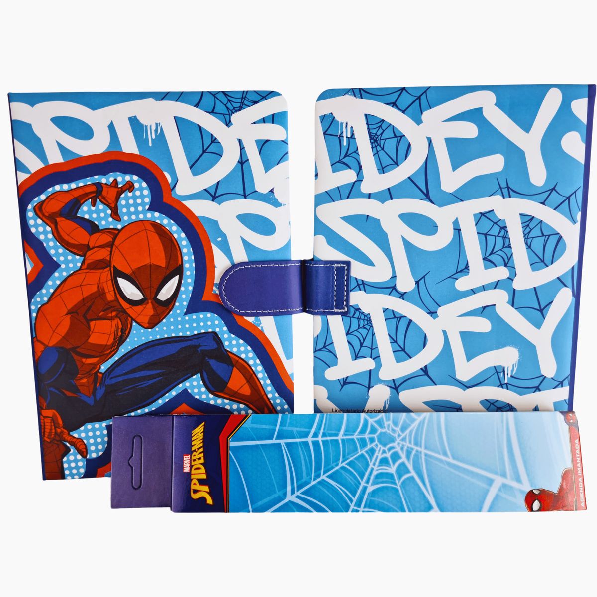 DISNEY - Agenda de Colección Imantada - MARVEL SPIDERMAN