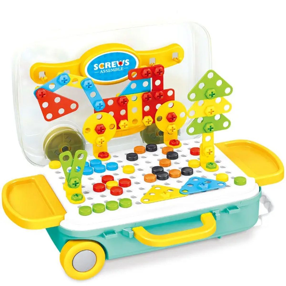 GENERICO - PUZZLE MOSAICO CREATIVO CON DESTORNILLADOR  258 PCS