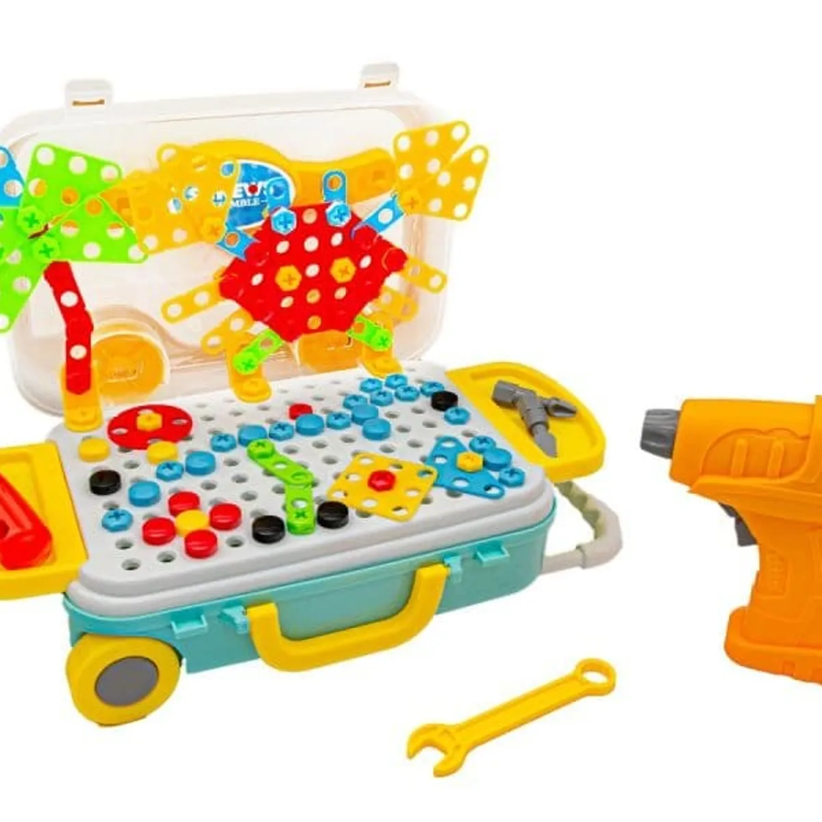 GENERICO - PUZZLE MOSAICO CREATIVO CON DESTORNILLADOR  258 PCS