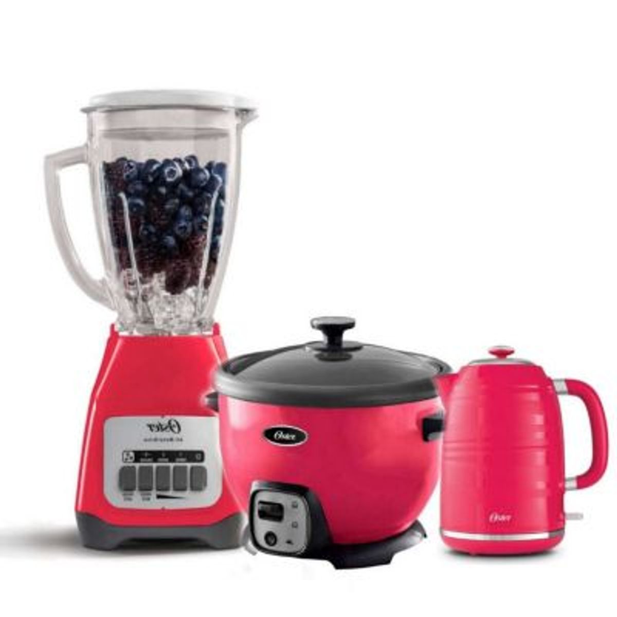 OSTER - Licuadora 2V BLSTKAG-MPB Olla Hervidor ROSADO