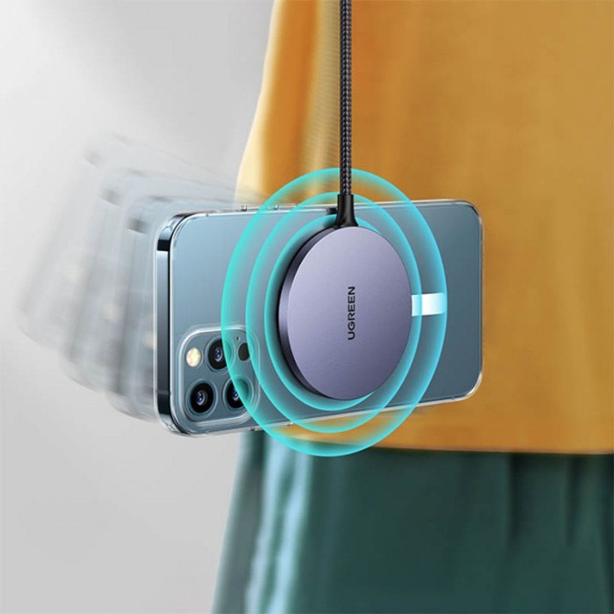 UGREEN - UGREEN CARGADOR INALÁMBRICO MAGNÉTICO CODIGO 30233