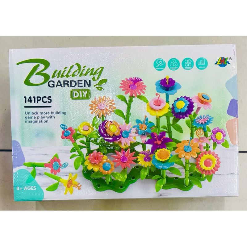 GENERICO - JUGUETE DE JARDINERIA ARMABLE 141 PCS