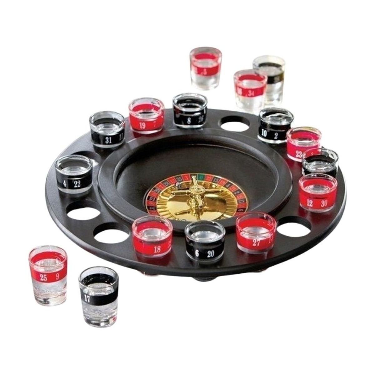 GENERICO - Juego De Mesa Roulette Drinking +18