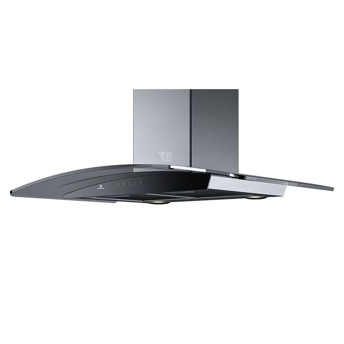 INDURAMA - Campana Extractora Tipo Chimenea CEI-90NEVC Inox