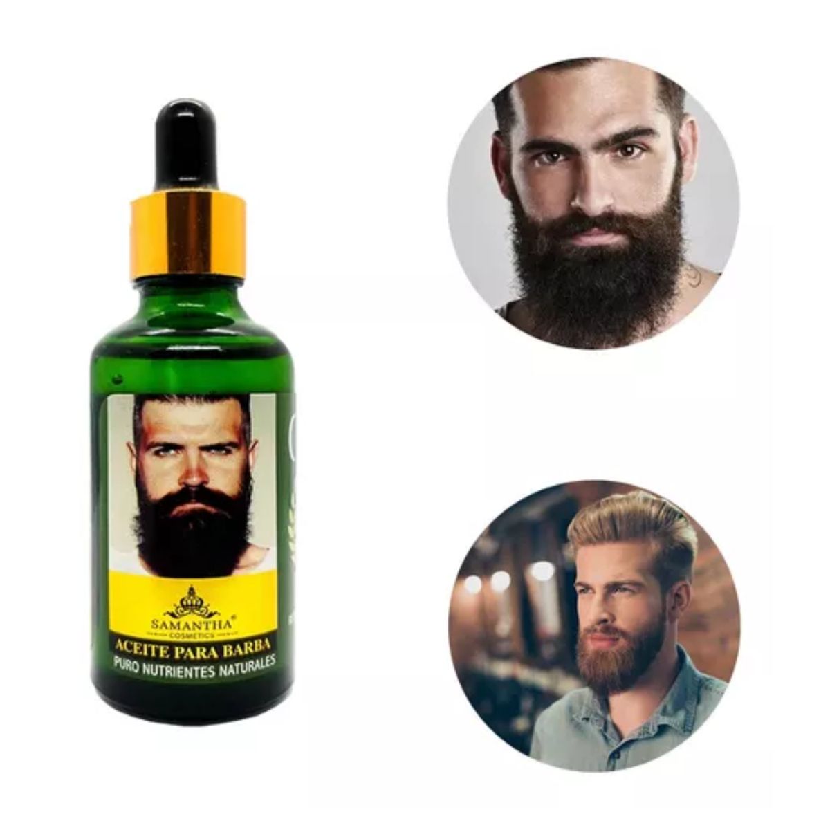 OEM - Aceite Para Barba y Bigote Samantha 50ml