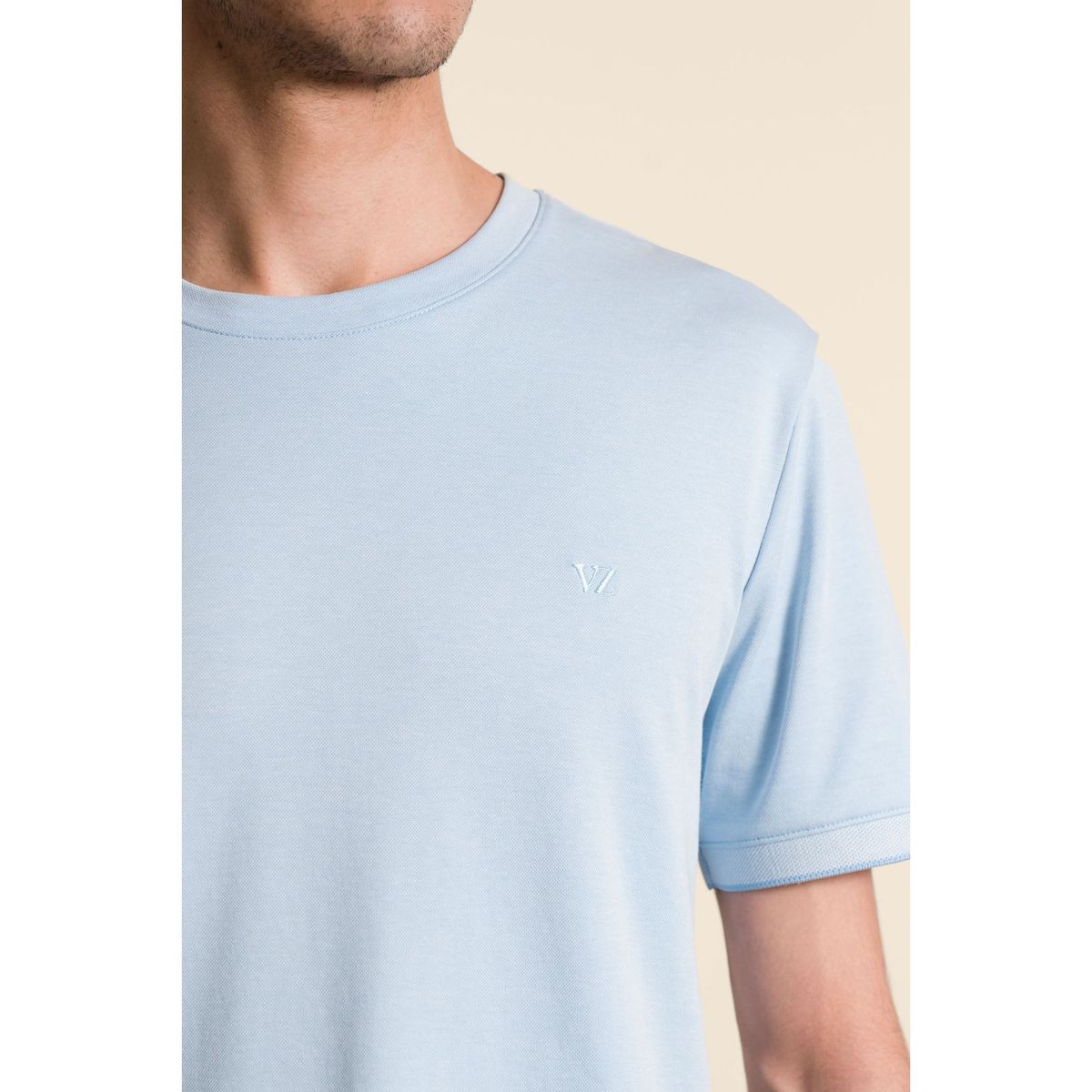 VELEZ - Vélez Polera Micropima Arizona Hombre Semi Ajustada AzulC