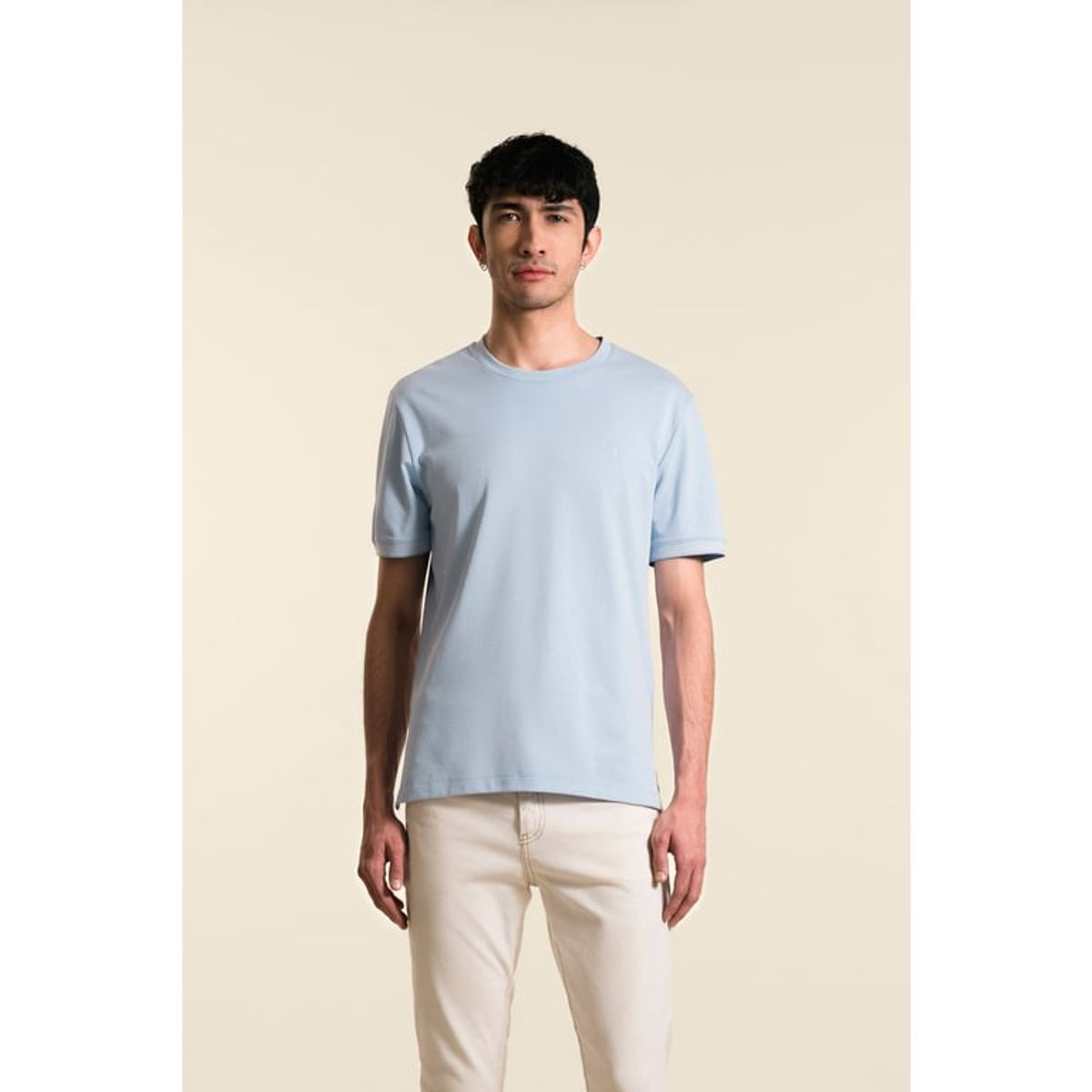 VELEZ - Vélez Polera Micropima Arizona Hombre Semi Ajustada AzulC