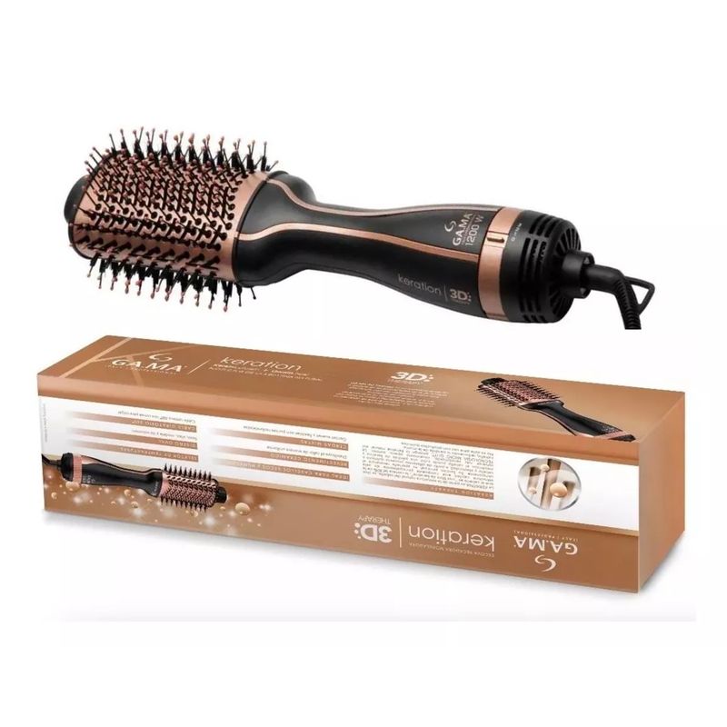 GAMA - Cepillo Secador Voluminizador Gama Keration Brush 3d - 1300w