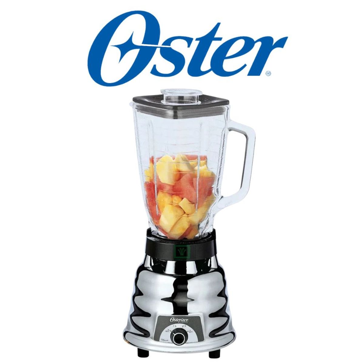 OSTER - LICUADORA OSTER 2VELOCIDADES MOTOR 600W COLOR PLATEADO