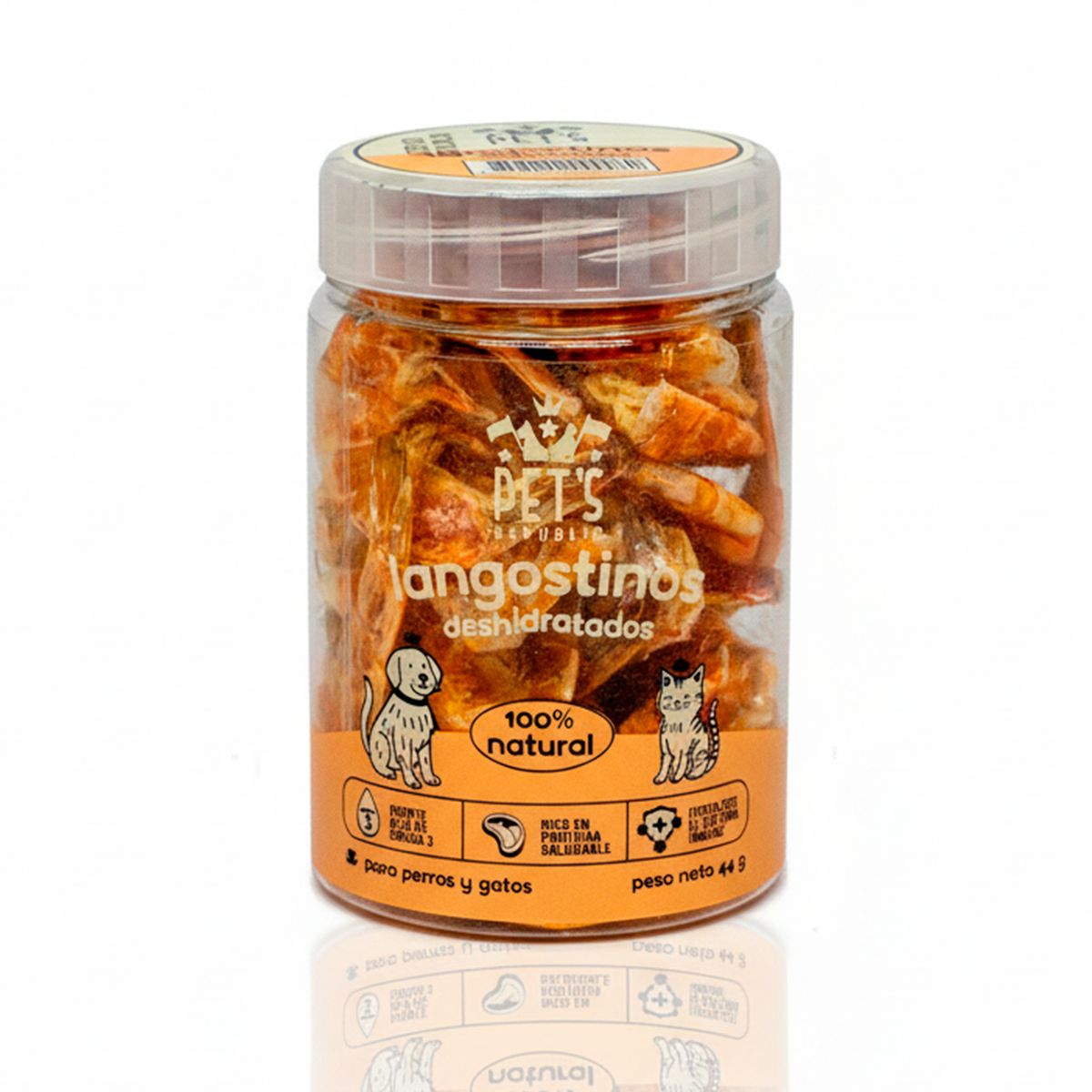 PETS REPUBLIC - Pet´s Republic Langostinos 44gr