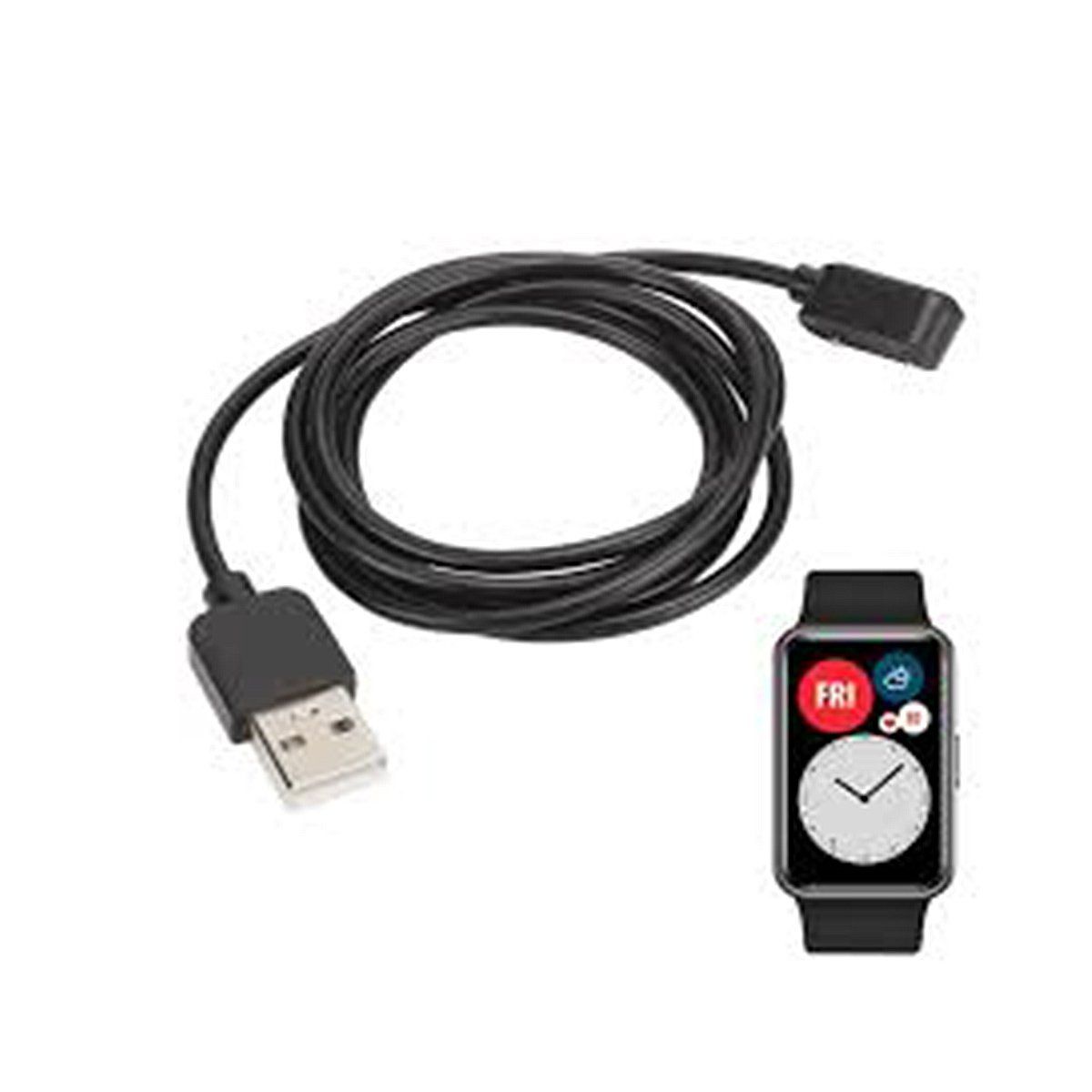 GENERICO - CARGADOR CABLE WATCH FIT 2 MAGNÉTICO 4X ES NEGRO