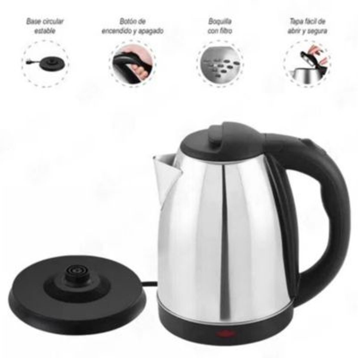 OEM - Hervidor Eléctrico de Agua 2 Litros