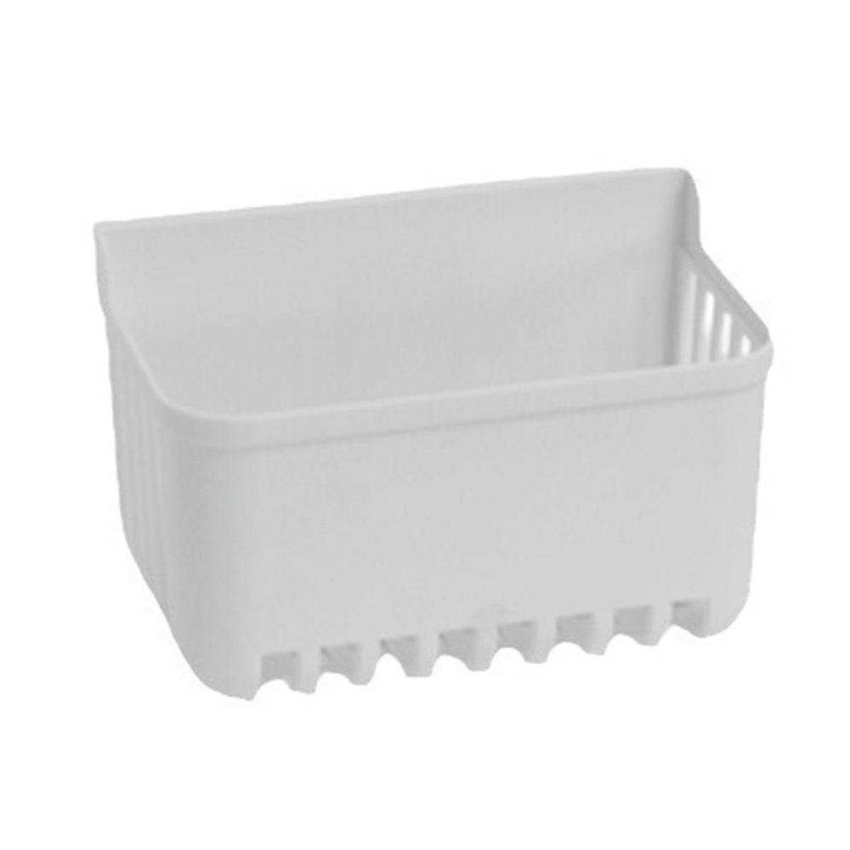 GENERICO - Escurridor Organizador de Baño Drenaje de Pared Sin Perforación Blanco