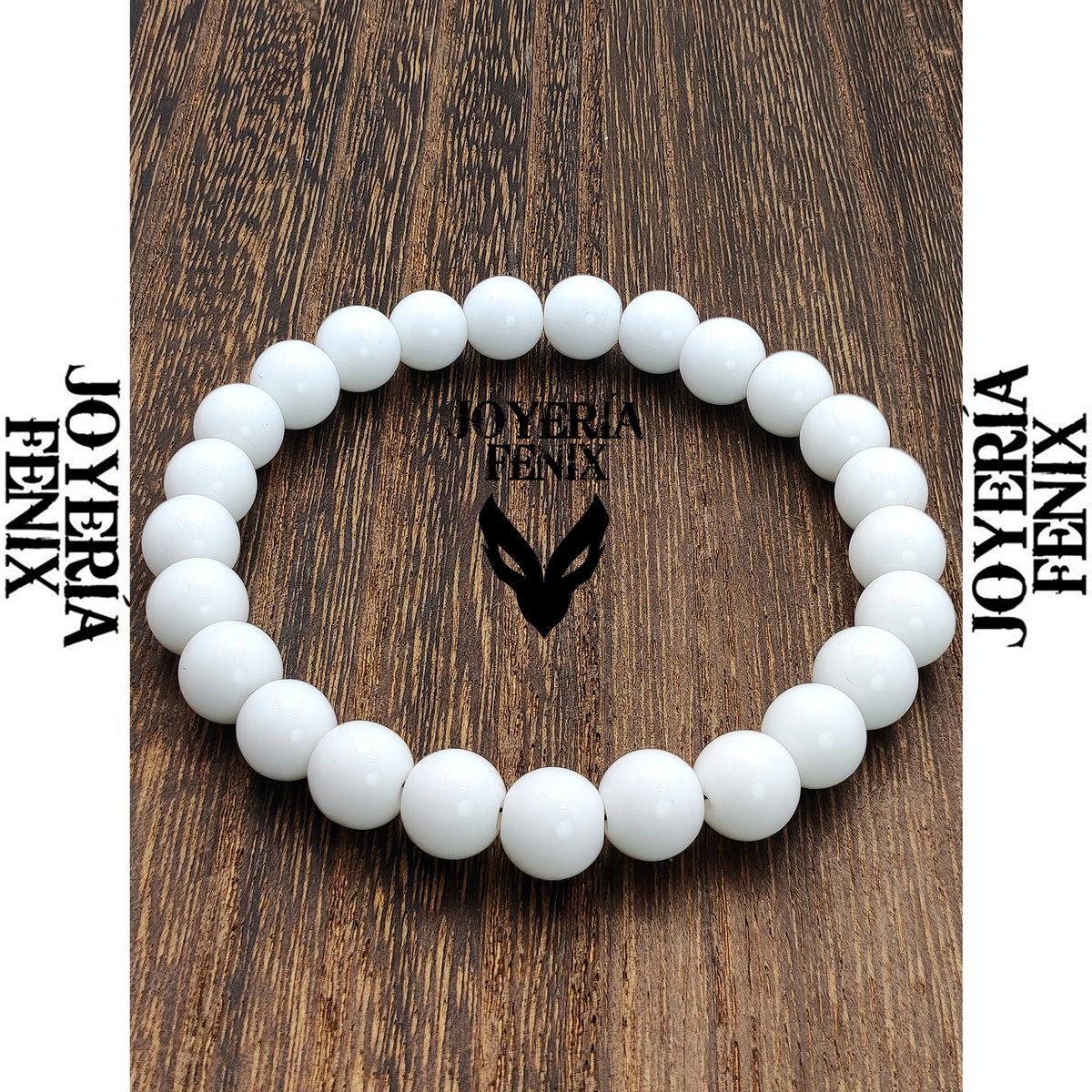 JOYERIA FENIX - Pulsera Piedra Natural Elástica 8mm Joyería Fenix