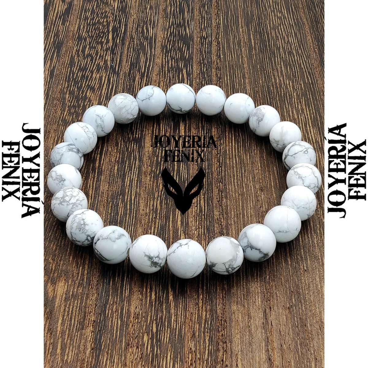 JOYERIA FENIX - Pulsera Piedra Natural Elástica 8mm Joyería Fenix