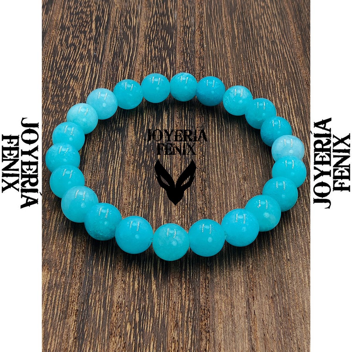 JOYERIA FENIX - Pulsera Piedra Natural Elástica 8mm Joyería Fenix