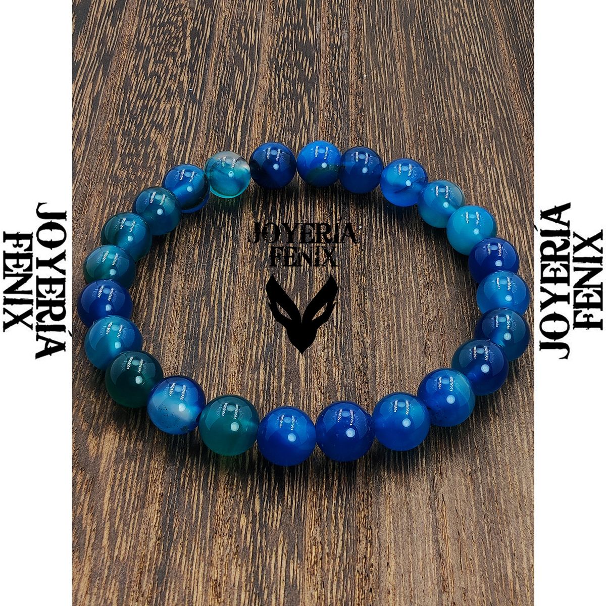 JOYERIA FENIX - Pulsera Piedra Natural Elástica 8mm Joyería Fenix