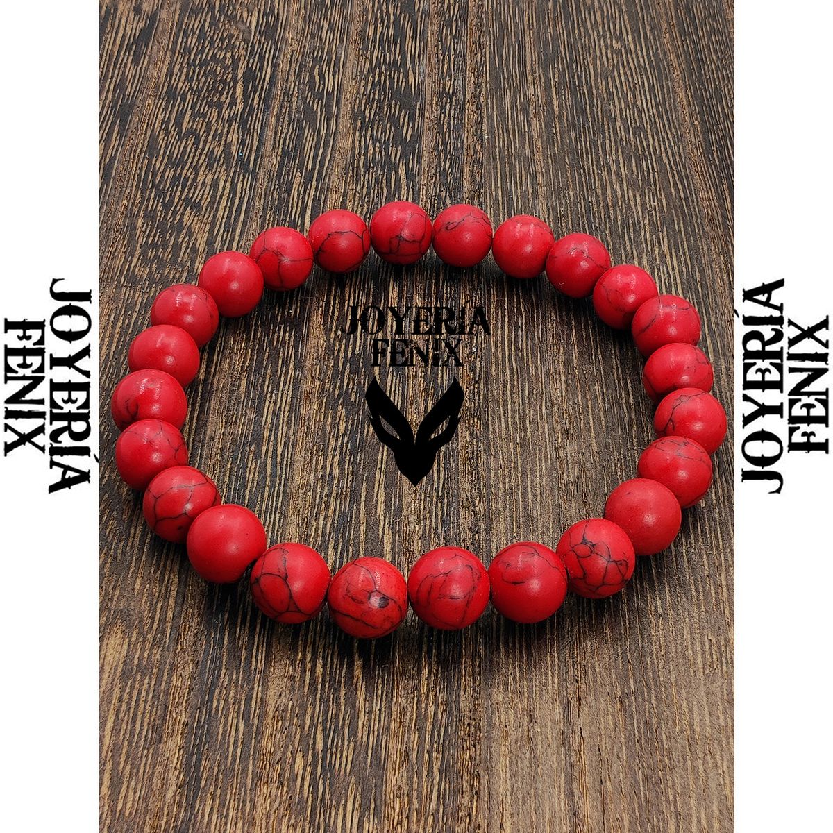 JOYERIA FENIX - Pulsera Piedra Natural Elástica 8mm Joyería Fenix