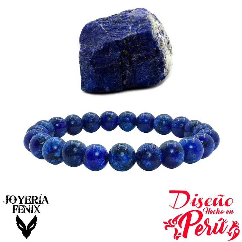 JOYERIA FENIX - Pulsera Piedra Natural Elástica 8mm Joyería Fenix
