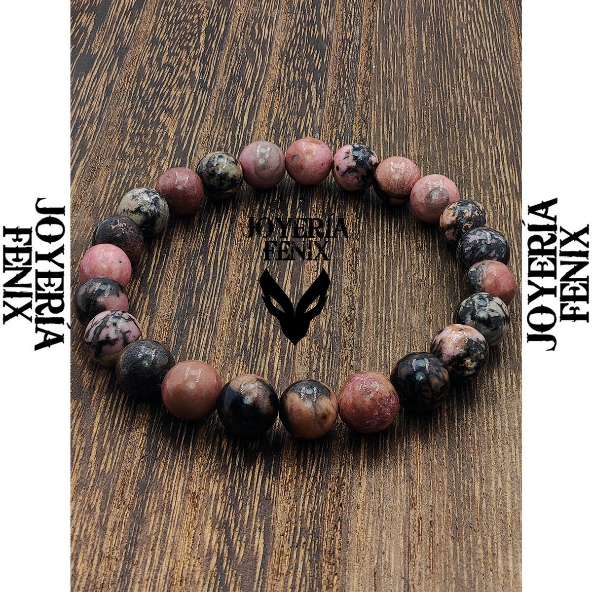 JOYERIA FENIX - Pulsera Piedra Natural Elástica 8mm Joyería Fenix