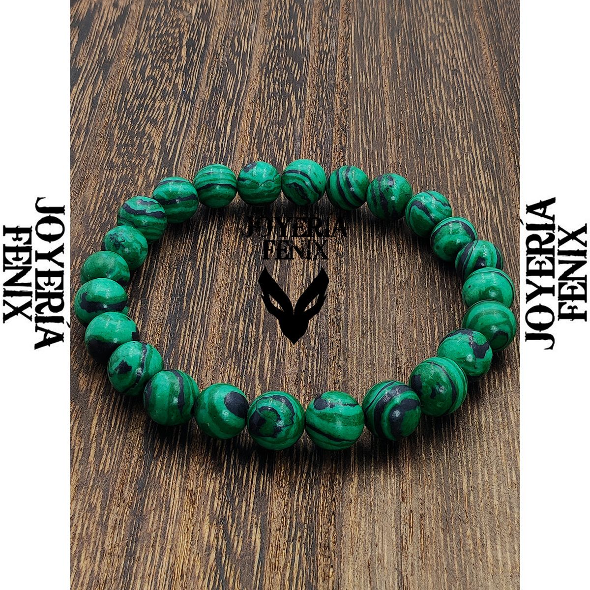 JOYERIA FENIX - Pulsera Piedra Natural Elástica 8mm Joyería Fenix