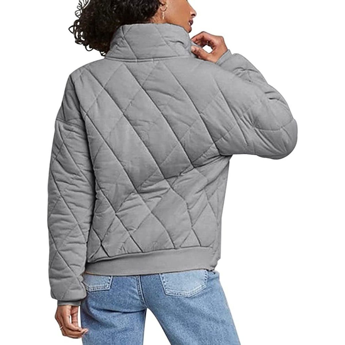 TIOZONEY - Chaqueta de manga larga - Gris