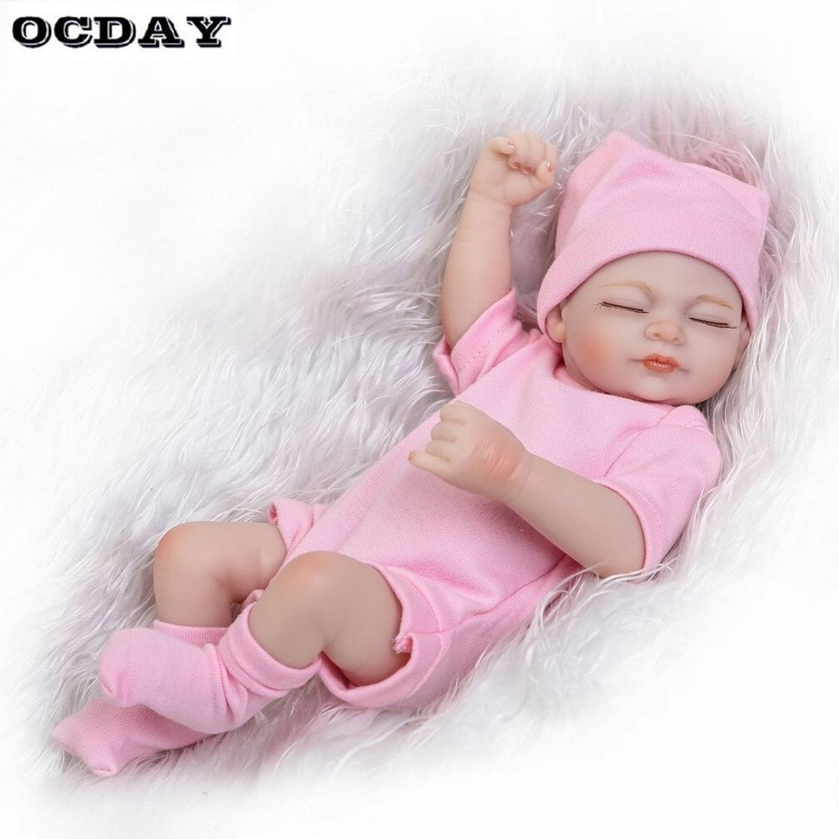 TIOZONEY - Muñeca bebe reborn vinilo de silicona juguetes