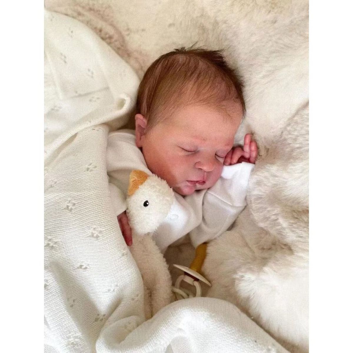 TIOZONEY - Muñeca bebe reborn vinilo de silicona juguetes para 50cm