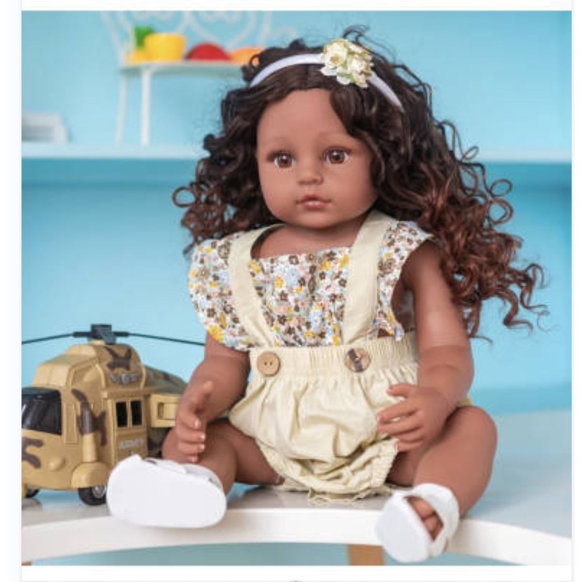 TIOZONEY - Muñeca bebe reborn vinilo de silicona juguetes para 55cm