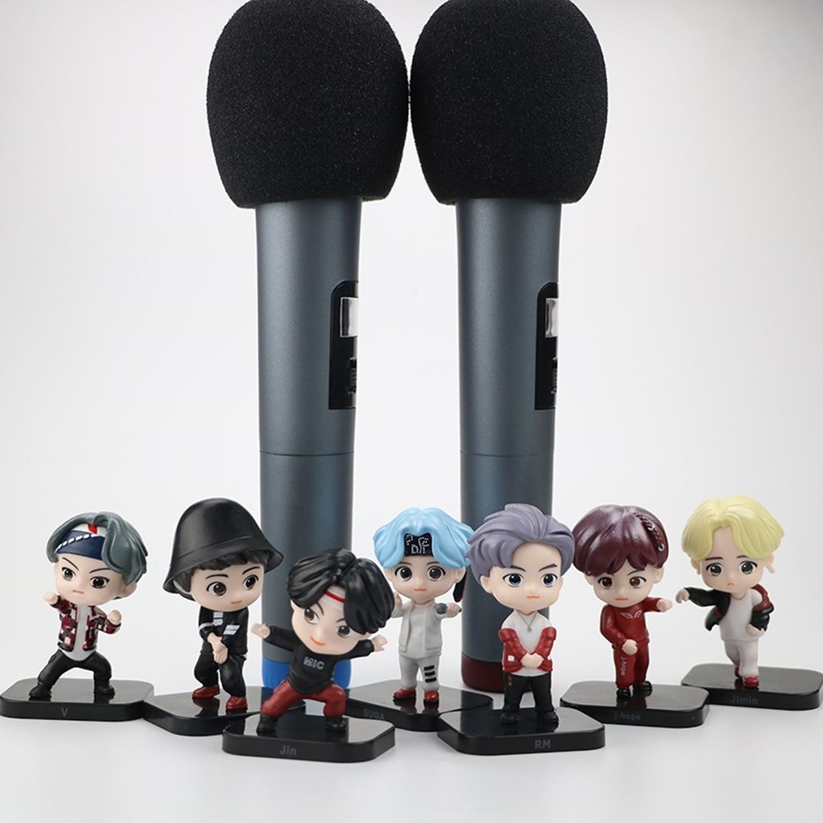 TIOZONEY - 7 BTS Anime KPOP Star Doll Army Gift Doll Colección