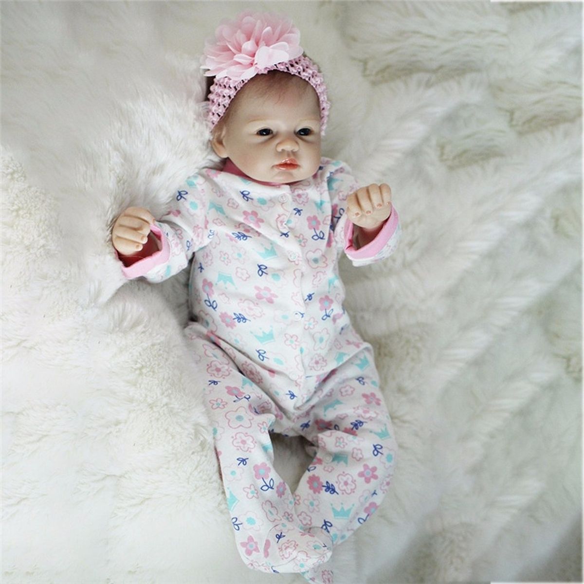 TIOZONEY - Muñeca bebe reborn vinilo de silicona juguetes