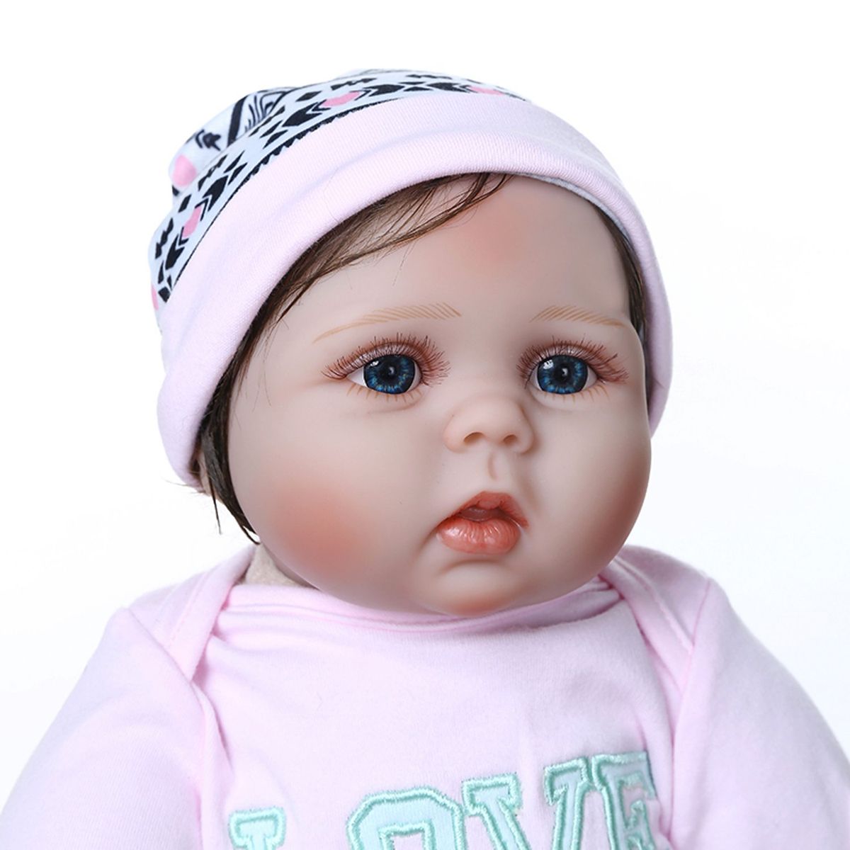 TIOZONEY - Muñeca bebe reborn vinilo de silicona juguetes