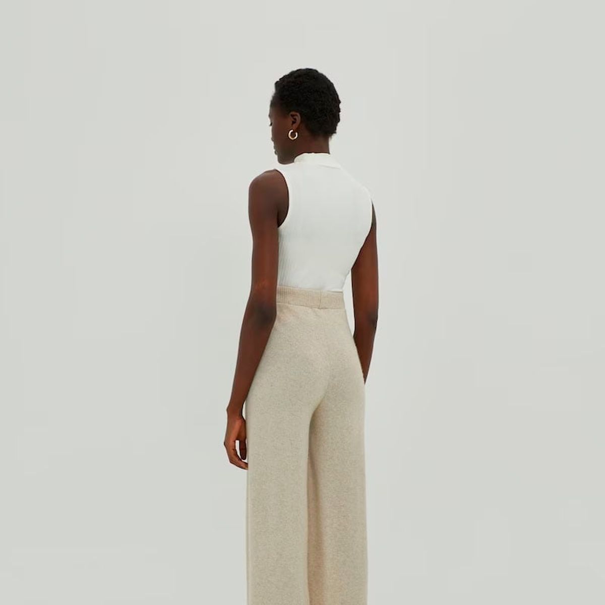 GENERICO - Basico Mujer Top Rip Amanda Tomé Perla