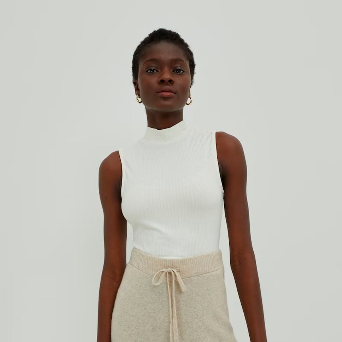 GENERICO - Basico Mujer Top Rip Amanda Tomé Perla